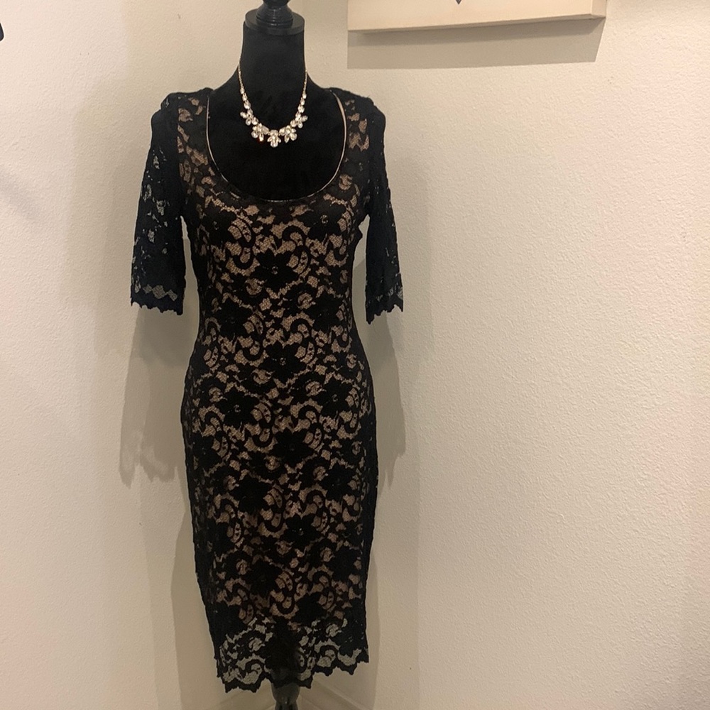 Badgley Mischka Lace Dress